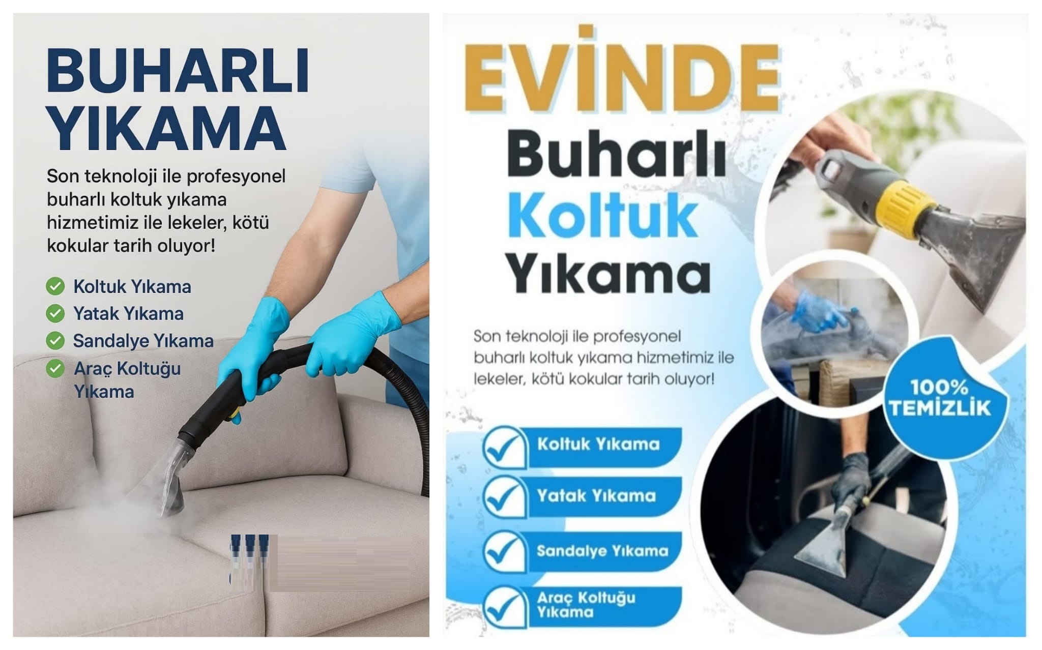 Kalkan Koltuk Yıkama